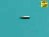Aber Models German 75mm barrel for Stu III B - német 75 mm-es lövegcső
