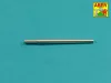 Aber Models U.S. 75mm M 3 tank barrel for M 4 Sherman - amerikai 75 mm-es M3 harckocsi-lövegcső