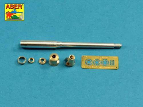 Aber Models German 88 mm KwK 36 L/56 Tiger I Early Barrel - német 88 mm-es KwK 36 L/56 Tiger I korai lövegcső