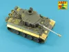 Aber Models German 88 mm KwK 36 L/56 Tiger I Early Barrel - német 88 mm-es KwK 36 L/56 Tiger I korai lövegcső
