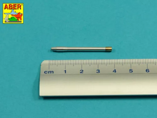 Aber Models British Q.F.6 pdr.57 mm Mk.III gun barrel for Centaur,Cromwell - brit Q.F.6 pdr.57 mm-es Mk.III lövegcső