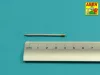 Aber Models British Q.F.,6 pdr.57mm Mk.V gun barrel for Centaur,Cromwell - brit Q.F., 6 pdr.57 mm-es Mk.V lövegcső