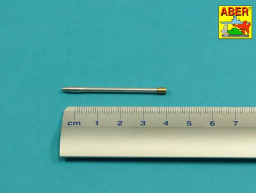 Aber Models British Q.F.,6 pdr.57mm Mk.V gun barrel for Centaur,Cromwell - brit Q.F., 6 pdr.57 mm-es Mk.V lövegcső