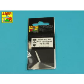   Aber Models Soviet 122mm M-30 tank Barrel for SU-122 - szovjet 122 mm-es M-30 harckocsi-lövegcső