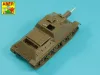 Aber Models Soviet 122mm M-30 tank Barrel for SU-122 - szovjet 122 mm-es M-30 harckocsi-lövegcső