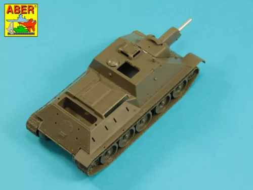 Aber Models Soviet 122mm M-30 tank Barrel for SU-122 - szovjet 122 mm-es M-30 harckocsi-lövegcső