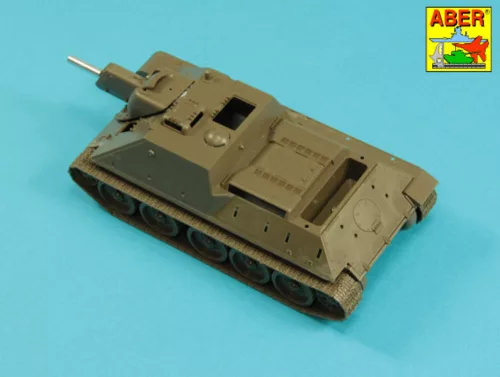 Aber Models Soviet 122mm M-30 tank Barrel for SU-122 - szovjet 122 mm-es M-30 harckocsi-lövegcső