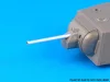 Aber Models Soviet 76,2 mm F-32-tank barrel for KV-1 - szovjet 76,2 mm-es F-32-harckocsi-lövegcső