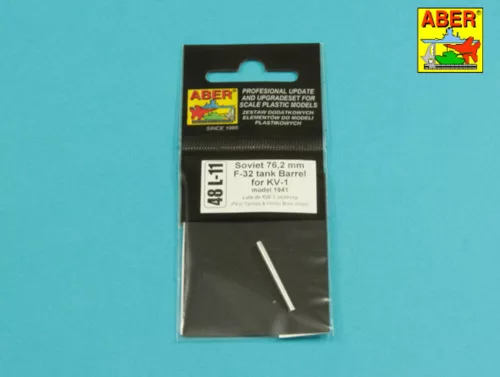 Aber Models Soviet 76,2 mm F-32-tank barrel for KV-1 - szovjet 76,2 mm-es F-32-harckocsi-lövegcső