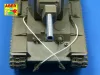 Aber Models Russian M-10S barrel for KV-II - orosz M-10S lövegcső