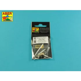   Aber Models német 8,8 cm-es KwK 43/3 L/71 kétrészes lövegcső – késői változat, King Tiger Porsche toronyhoz