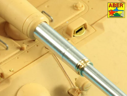 Aber Models német 8,8 cm-es KwK 43/3 L/71 kétrészes lövegcső – késői változat, King Tiger Porsche toronyhoz