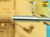 Aber Models német 8,8 cm-es KwK 43/3 L/71 kétrészes lövegcső – késői változat, King Tiger Porsche toronyhoz