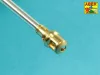 Aber Models német 8,8 cm-es KwK 43/3 L/71 kétrészes lövegcső – késői változat, King Tiger Porsche toronyhoz