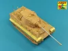 Aber Models Barrel for German 8,8cm Kw.K 43/3 (L/71) gun used on King Tiger Production Turret - német 8,8 cm-es KwK 43/3 L/71 lövegcső – King Tiger sorozatgyártású toronyhoz
