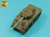 Aber Models Tank Gun Barrel for British Sherma VC Firefly - brit Sherman VC Firefly – harckocsi-lövegcső