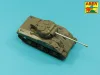 Aber Models Tank Gun Barrel for British Sherma VC Firefly - brit Sherman VC Firefly – harckocsi-lövegcső