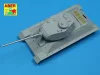 Aber Models Russian ZiS-S-53 L/54,6 barrel for T-34/85 - orosz ZiS-S-53 L/54,6 lövegcső