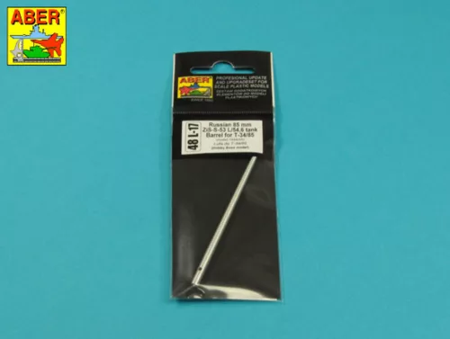 Aber Models Russian ZiS-S-53 L/54,6 barrel for T-34/85 - orosz ZiS-S-53 L/54,6 lövegcső