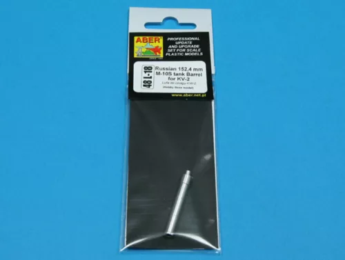 Aber Models Russian 152,4 mm M-10S barrel for KV-II - KV-II – orosz 152,4 mm-es M-10S lövegcső