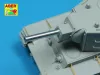 Aber Models Russian 152,4 mm M-10S barrel for KV-II - KV-II – orosz 152,4 mm-es M-10S lövegcső