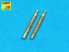 Aber Models Set of 2 barrels for Browning M-1919 A4 - Browning M1919A4 géppuskacsövek – 2 db