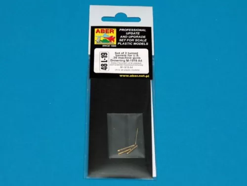 Aber Models Set of 2 barrels for Browning M-1919 A4 - Browning M1919A4 géppuskacsövek – 2 db