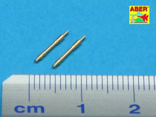 Aber Models 2 Barrels for German Tank MG 34 - német MG 34 harckocsi-géppuskacsövek – 2 db
