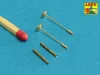 Aber Models Set of 2 barrels for German machine guns MG34 - német MG 34 géppuskacsövek – 2 db