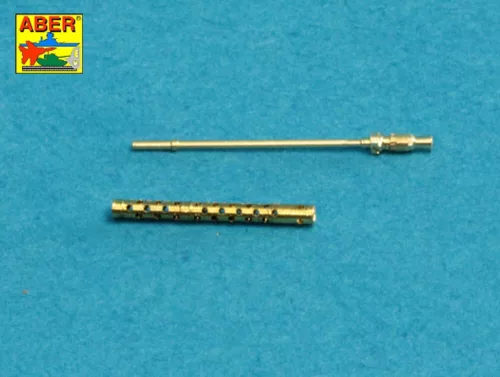 Aber Models Set of 2 barrels for German machine guns MG34 - német MG 34 géppuskacsövek – 2 db