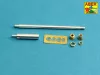 Aber Models German Two part 8,8cm Pak 43/3 (L/71) Barrel for Jagdpanther G1-Late & G2 - Jagdpanther G1-késői és G2 – német kétrészes 8,8 cm-es Pak 43/3 (L/71) lövegcső