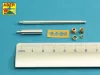 Aber Models German Two part 8,8cm Pak 43/3 (L/71) Barrel for Jagdpanther G1-Late & G2 - Jagdpanther G1-késői és G2 – német kétrészes 8,8 cm-es Pak 43/3 (L/71) lövegcső