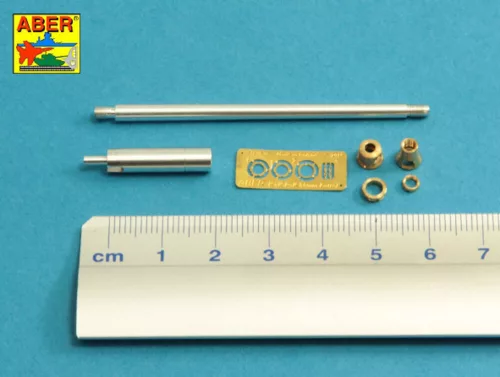 Aber Models German Two part 8,8cm Pak 43/3 (L/71) Barrel for Jagdpanther G1-Late & G2 - Jagdpanther G1-késői és G2 – német kétrészes 8,8 cm-es Pak 43/3 (L/71) lövegcső