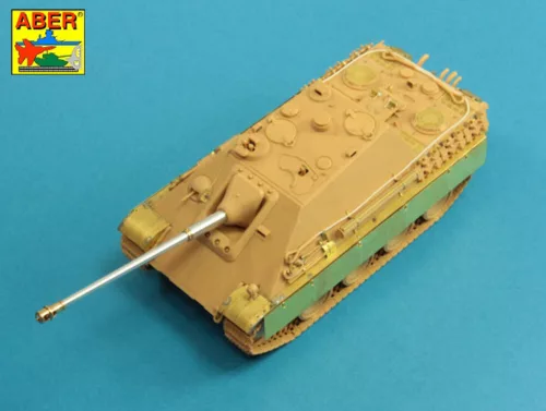 Aber Models German Two part 8,8cm Pak 43/3 (L/71) Barrel for Jagdpanther G1-Late & G2 - Jagdpanther G1-késői és G2 – német kétrészes 8,8 cm-es Pak 43/3 (L/71) lövegcső