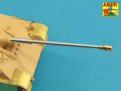 Aber Models German Two part 8,8cm Pak 43/3 (L/71) Barrel for Jagdpanther G1-Late & G2 - Jagdpanther G1-késői és G2 – német kétrészes 8,8 cm-es Pak 43/3 (L/71) lövegcső