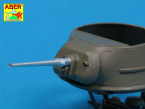 Aber Models Barrel for 37mm M6 Gun - 37 mm-es M6 lövegcső
