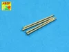 Aber Models German Flak 38 barrels for Wirbelwind - német Flak 38 lövegcső