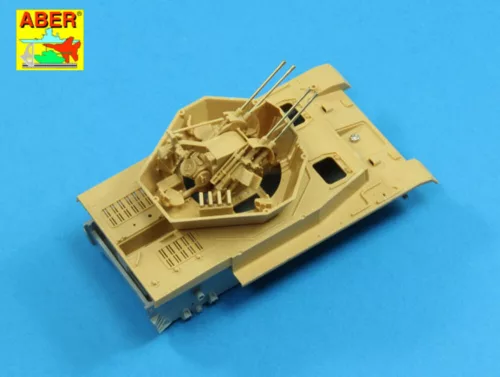 Aber Models German Flak 38 barrels for Wirbelwind - német Flak 38 lövegcső