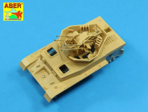Aber Models German Flak 38 barrels for Wirbelwind - német Flak 38 lövegcső