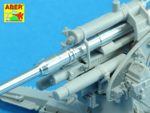 Aber Models German 88mm L/56 two-piece barrel - német 88 mm-es L/56 kétrészes lövegcső
