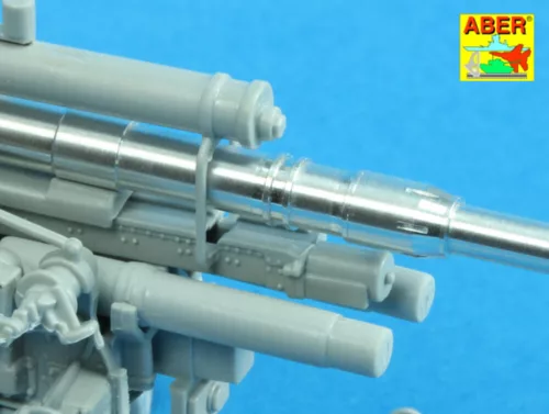 Aber Models German 88mm L/56 two-piece barrel - német 88 mm-es L/56 kétrészes lövegcső