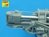 Aber Models German 88mm L/56 two-piece barrel - német 88 mm-es L/56 kétrészes lövegcső
