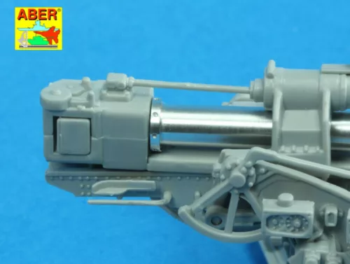 Aber Models German 88mm L/56 two-piece barrel - német 88 mm-es L/56 kétrészes lövegcső