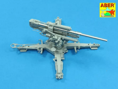 Aber Models German 88mm L/56 two-piece barrel - német 88 mm-es L/56 kétrészes lövegcső