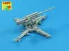 Aber Models German 88mm L/56 single-piece barrel for Flak 18/37 - Flak 18/37 – német 88 mm-es L/56 egyrészes lövegcső