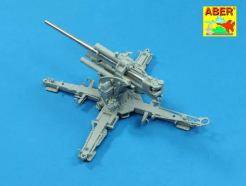 Aber Models German 88mm L/56 single-piece barrel for Flak 18/37 - Flak 18/37 – német 88 mm-es L/56 egyrészes lövegcső