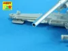 Aber Models German 88mm L/56 single-piece barrel for Flak 18/37 - Flak 18/37 – német 88 mm-es L/56 egyrészes lövegcső