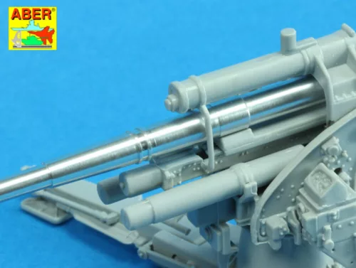 Aber Models German 88mm L/56 single-piece barrel for Flak 18/37 - Flak 18/37 – német 88 mm-es L/56 egyrészes lövegcső