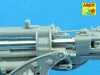 Aber Models German 88mm L/56 single-piece barrel for Flak 18/37 - Flak 18/37 – német 88 mm-es L/56 egyrészes lövegcső