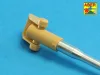 Aber Models 128mm PaK 44 gun for Jagdtiger - 128 mm-es PaK 44 lövegcső – Jagdtigerhez